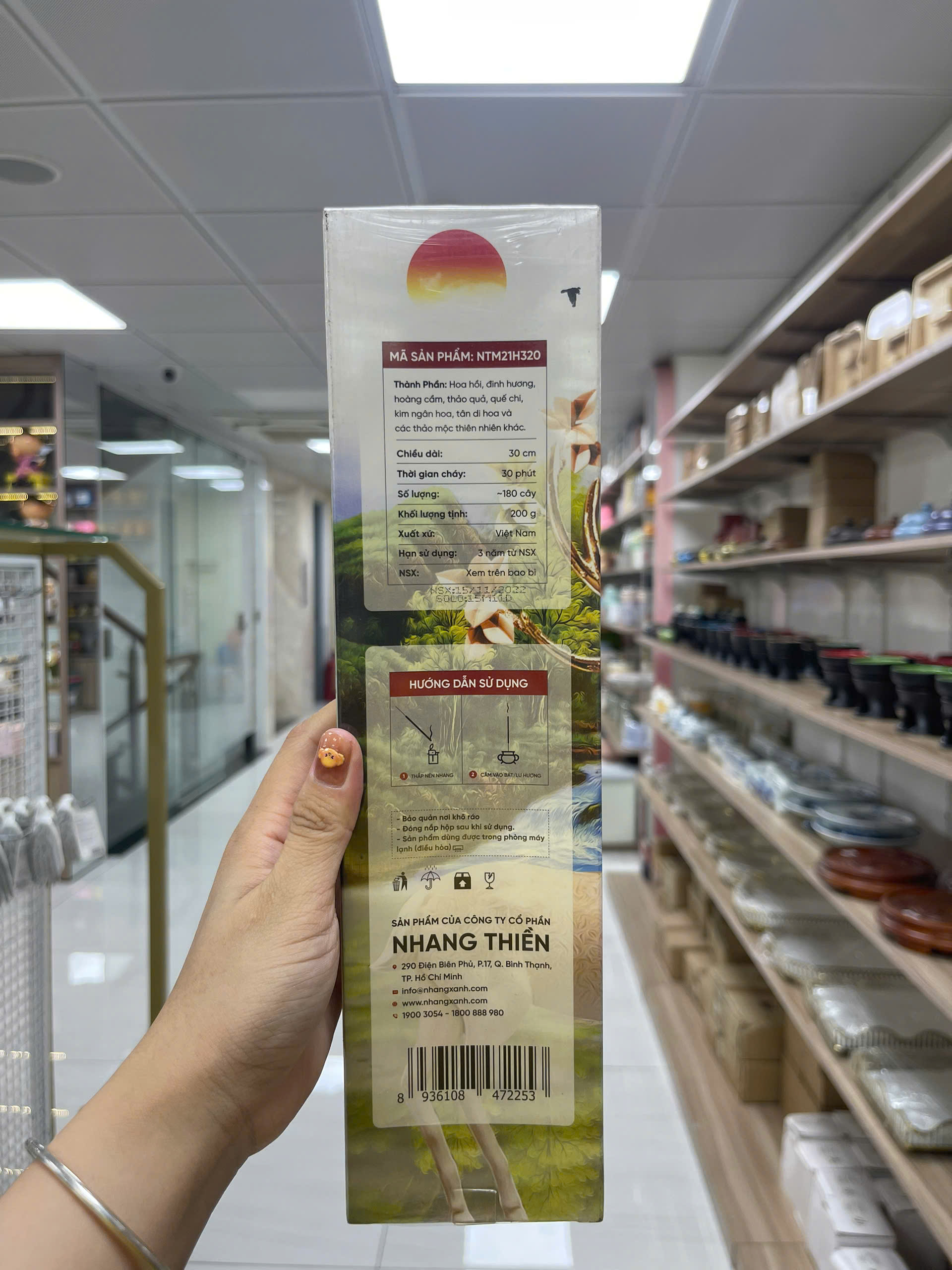 Nhang sạch cao cấp Lộc Phát-BL
