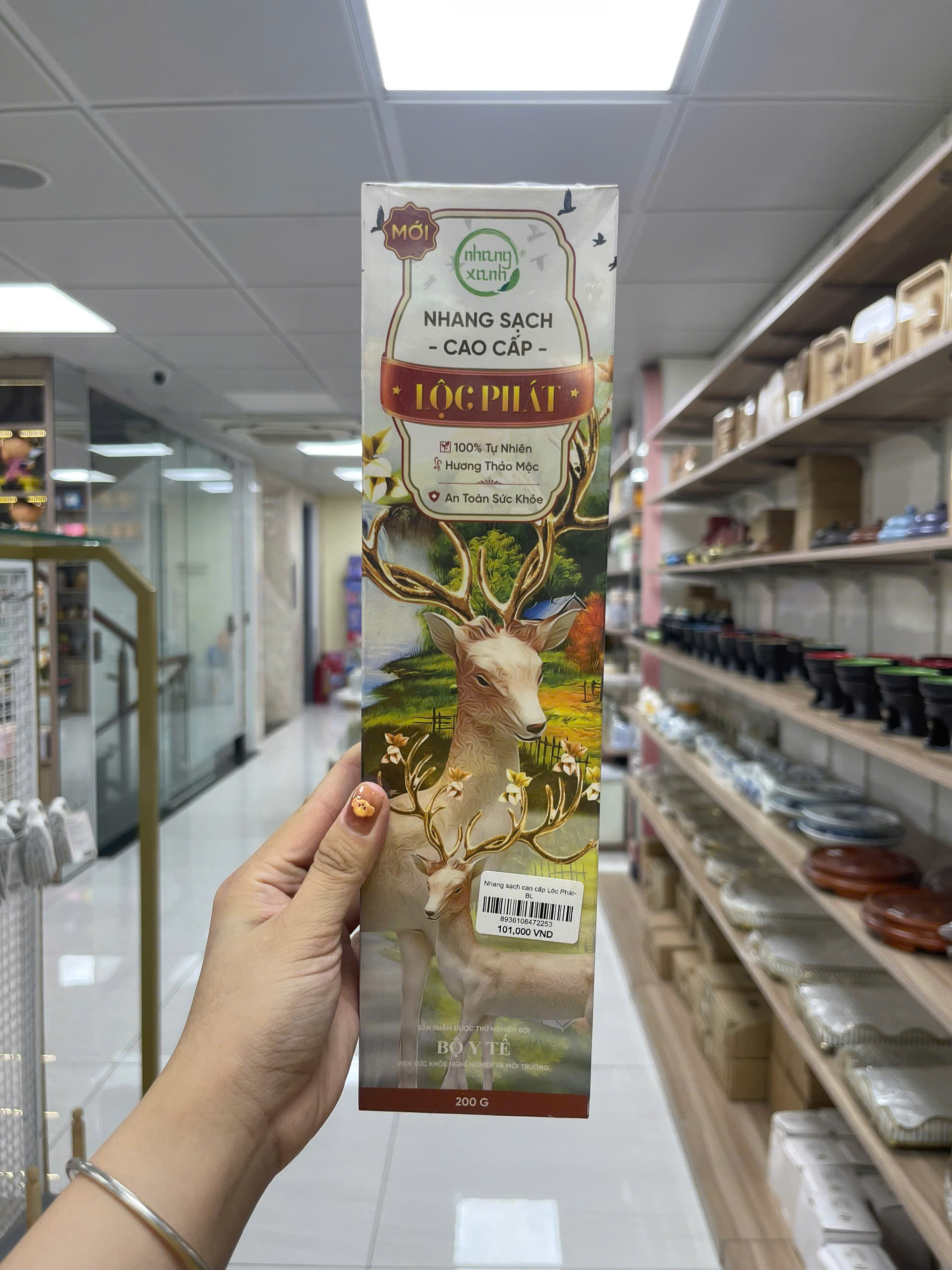 Nhang sạch cao cấp Lộc Phát-BL