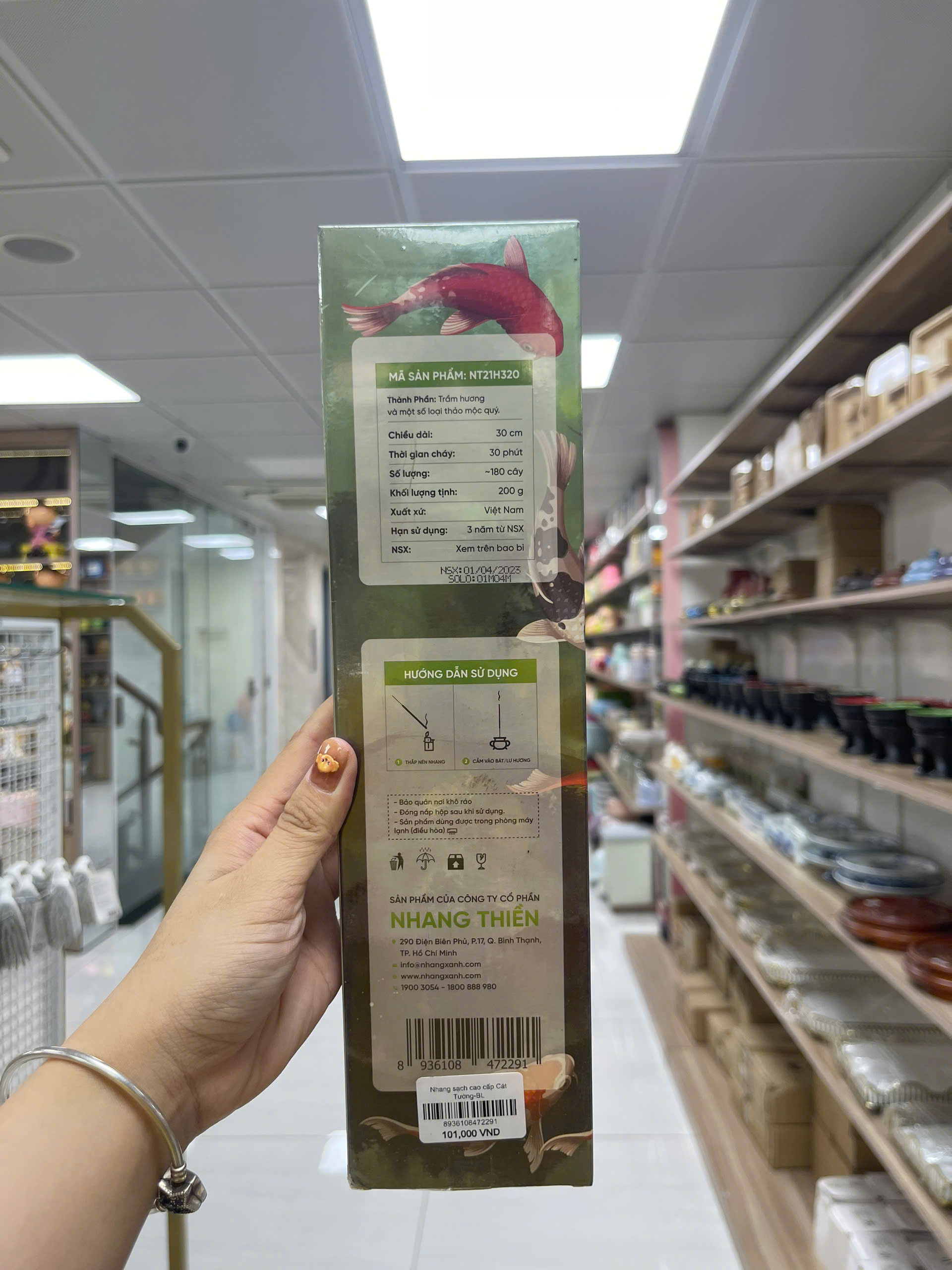 Nhang sạch cao cấp Cát Tường-BL