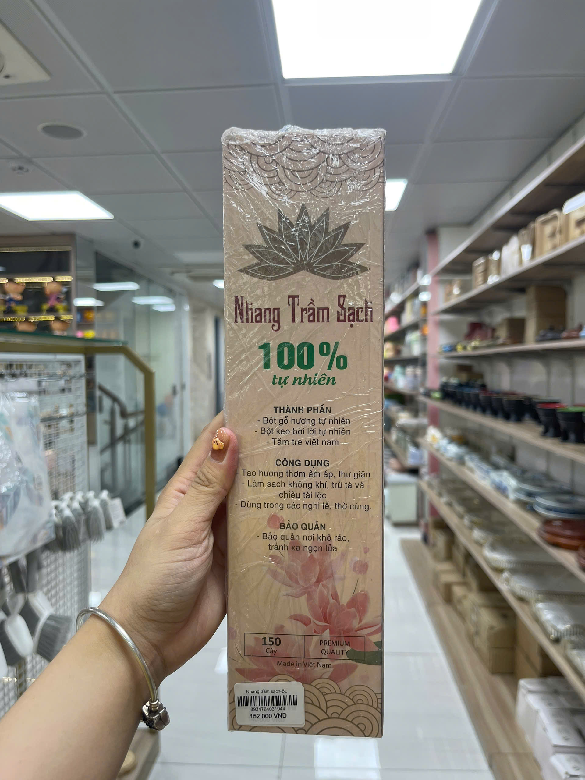 Nhang trầm sạch-BL