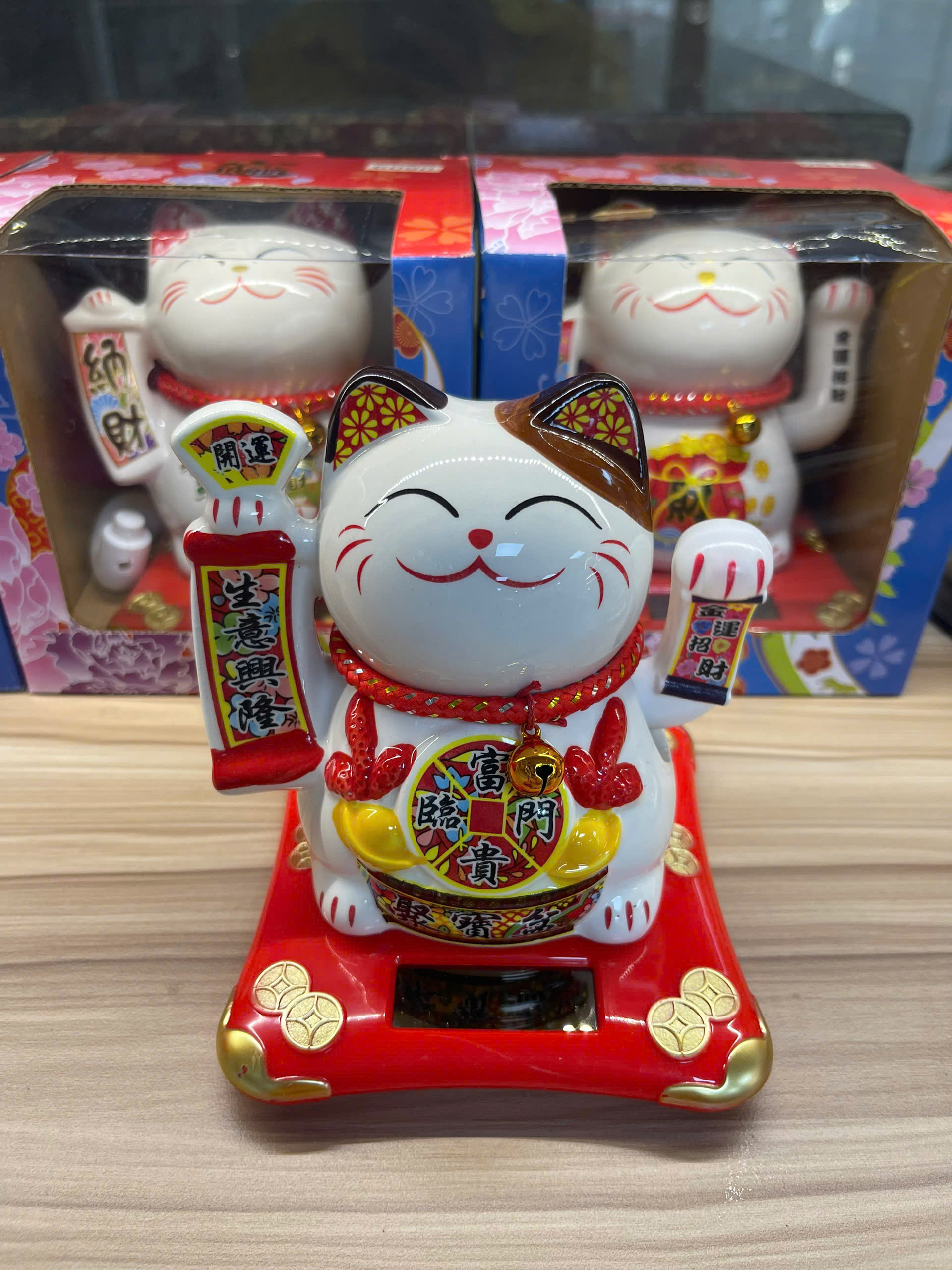 Mèo sứ trắng 6"-NĐ