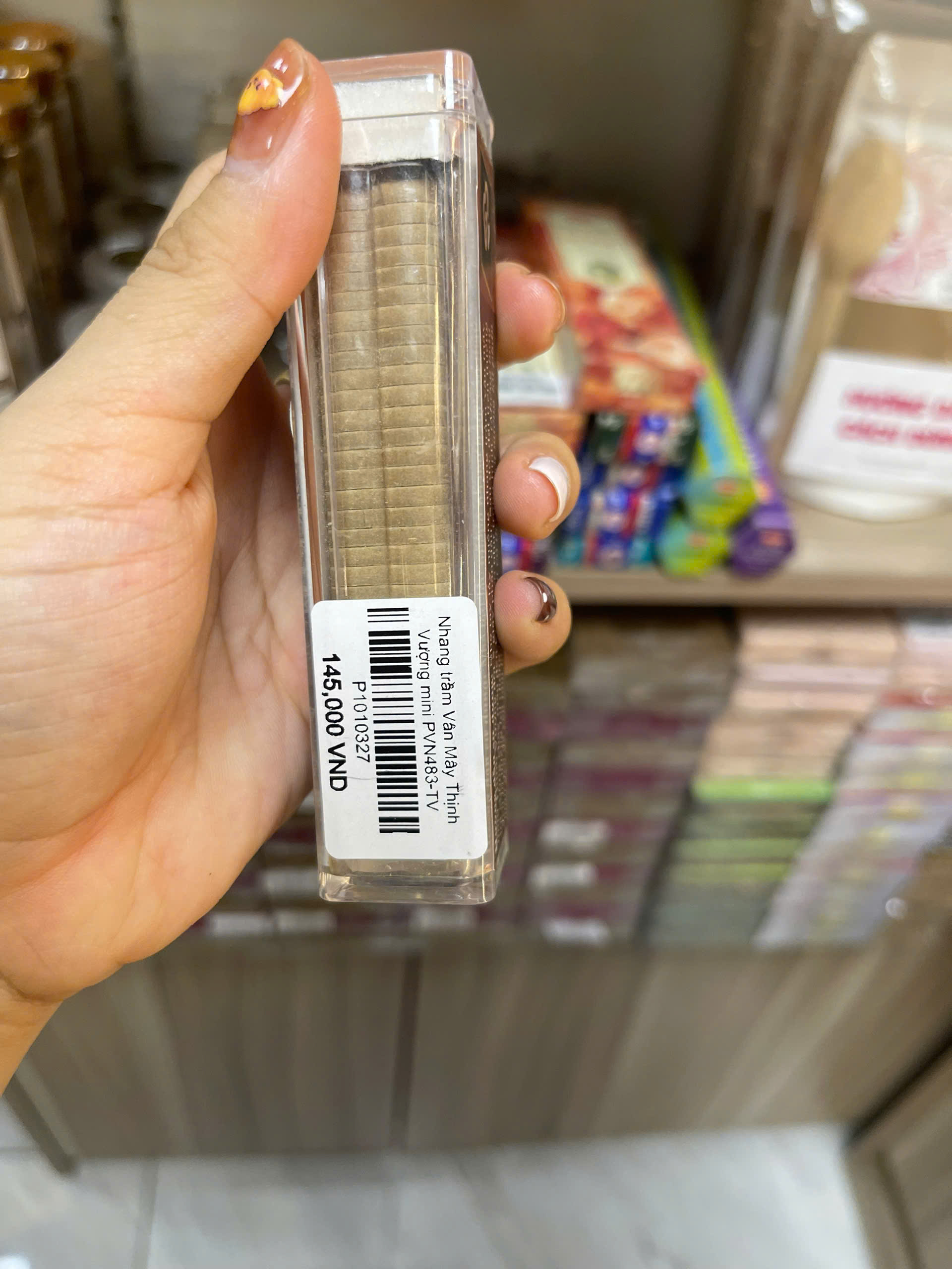 Nhang trầm Vân Mây Thịnh Vượng mini PVN483-TV