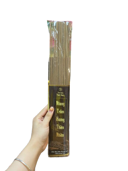Nhang trầm Thịnh Vượng tâm tre 40cm TV018-TV