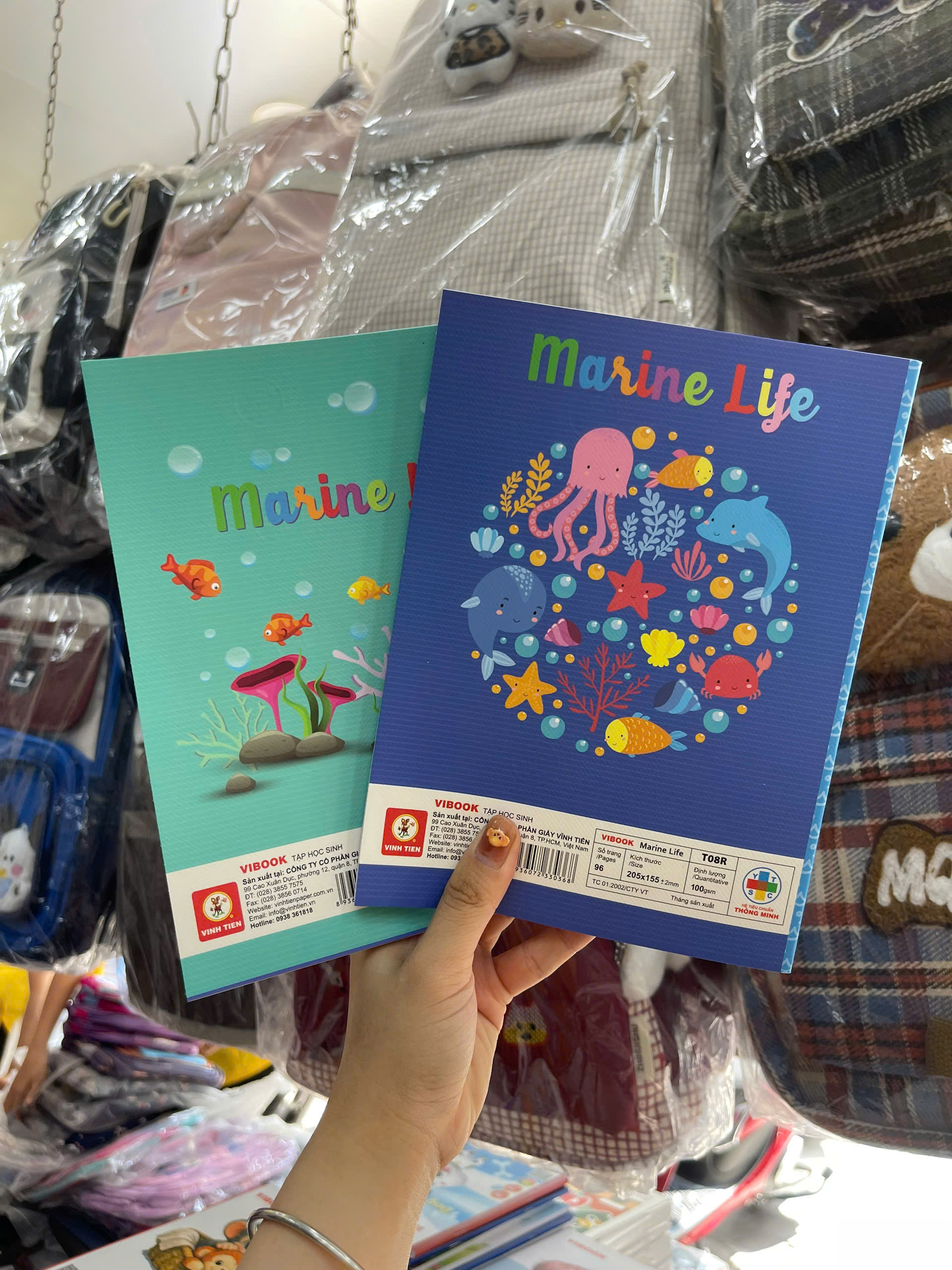 Tập VT 96t Marine Life T08R ĐL100 (cuốn)