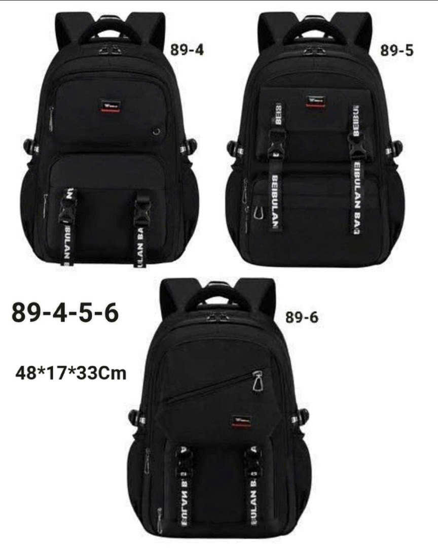 Balo du lịch đen 89-4-5-6-UV