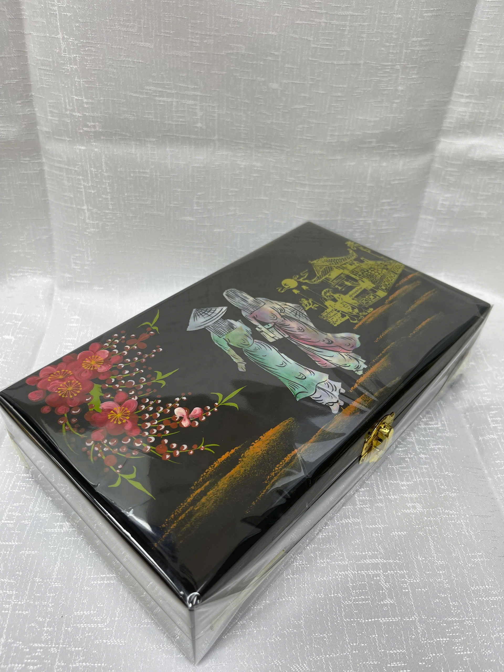 Hộp trang sức gỗ 14x24cm-SMTB