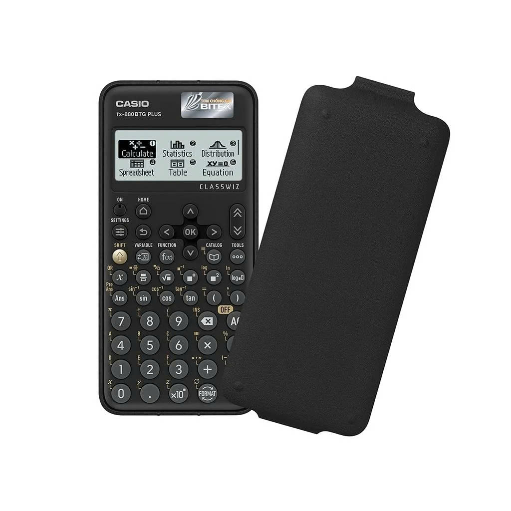 Máy tính Casio FX-880BTG Plus đen-BT