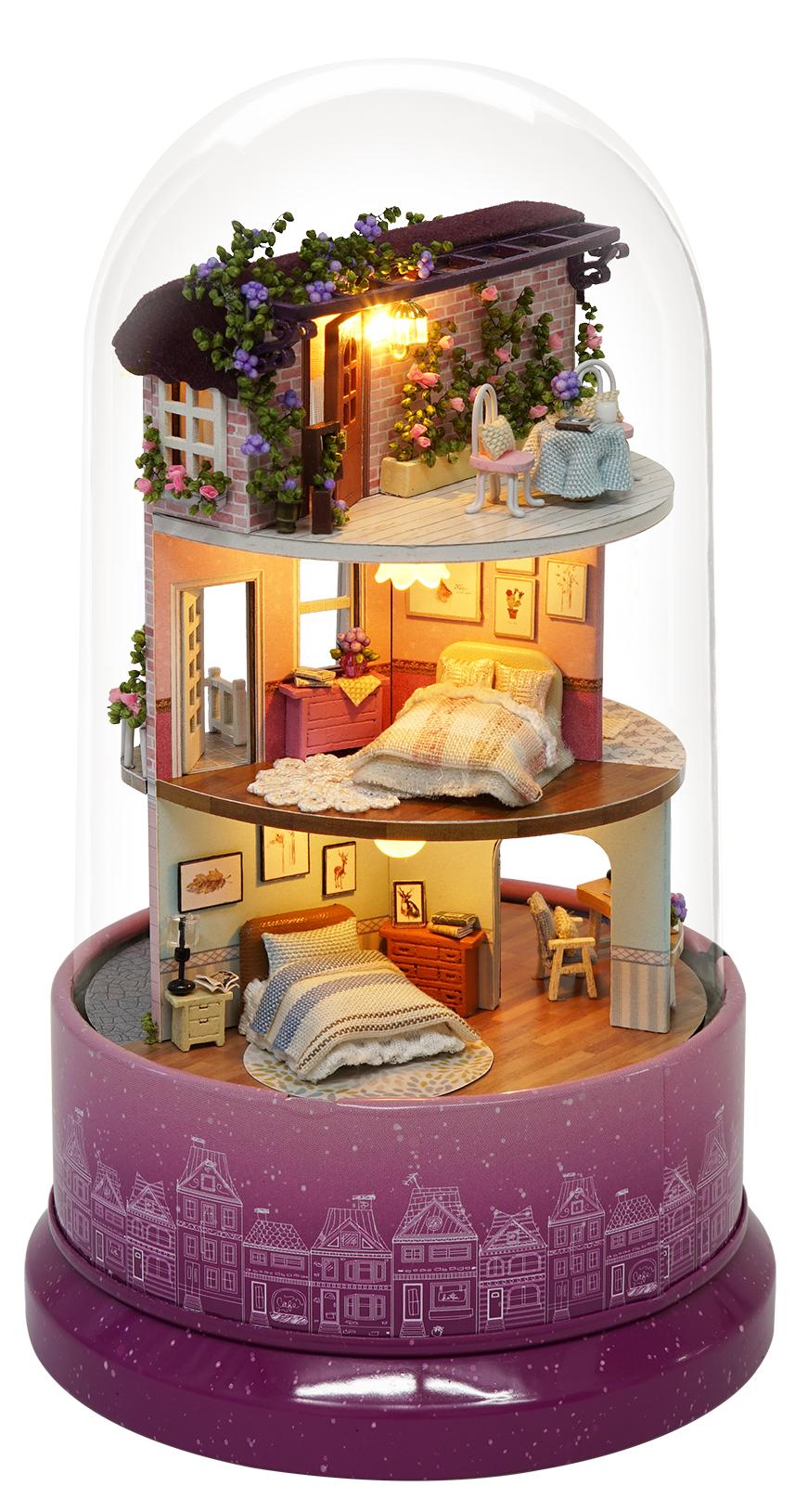 Nhà Búp Bê - Hộp Âm Nhạc Meet At The Corner DIydollhouse