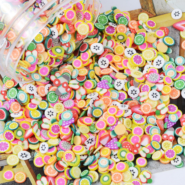 Túi trái cây Charm Slime Squishy  với nhiều loại trái cây