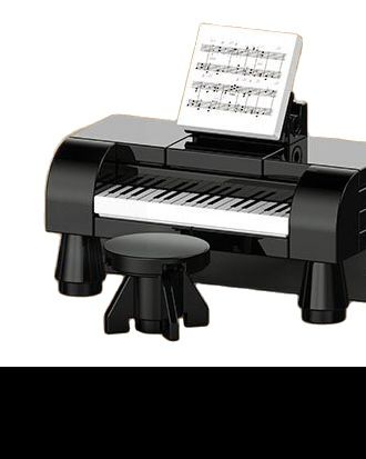 Đồ chơi lắp ráp cho bé trai, bé gái mẫu các đồ dùng trong nhà Máy may, Máy phát nhac, đàn Piano, Máy cafe , Bồn tắm, Bồn cầu, Máy giặt, Máy photo copy, Hồ cá , Tivi , Máy chạy bộ trang trí nhà búp bê