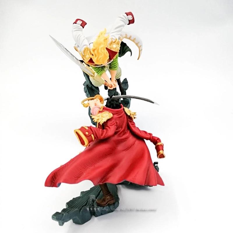 Mô hình One Piece Râu trắng đại chiến Gol D. Roger- Mô hình OnePiece đồ chơi Toy