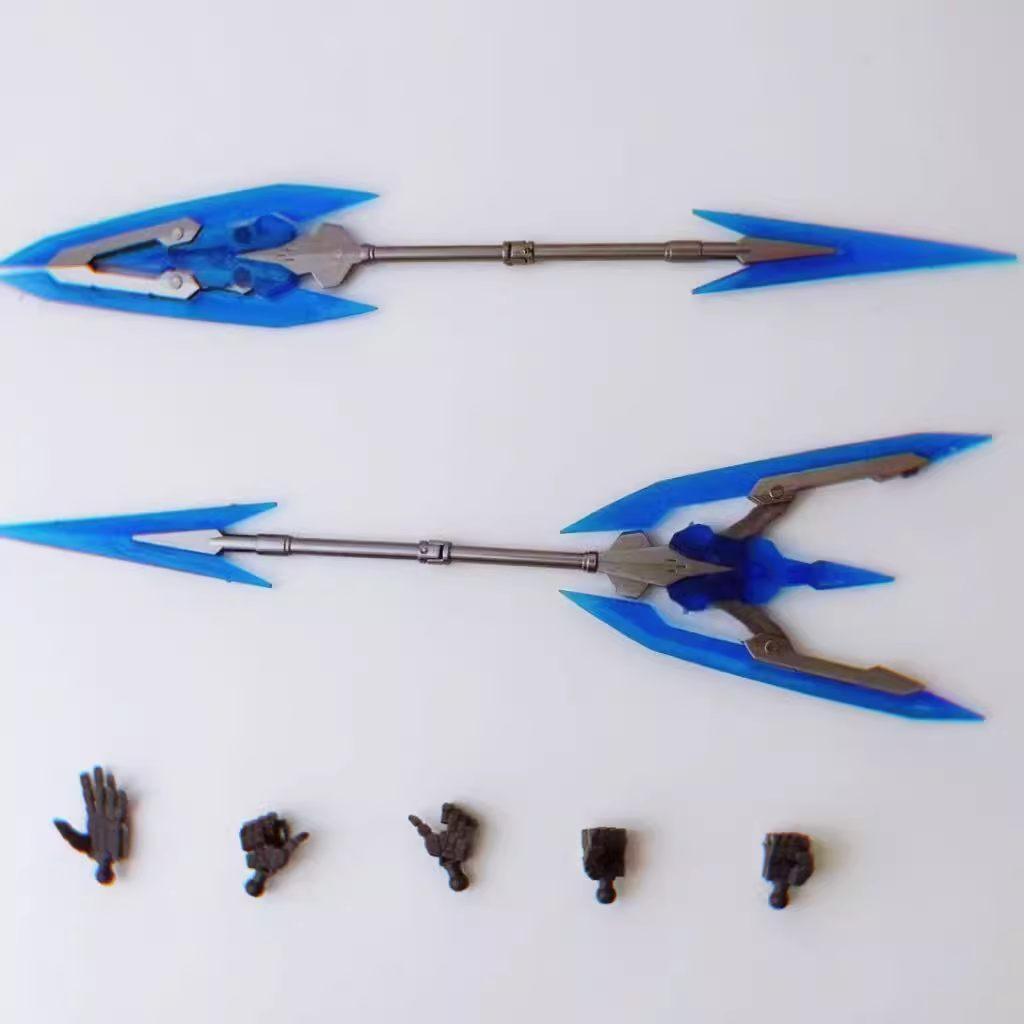 (Tặng base+Decal nước) Mô hình Lắp ráp Gundam HG 1/144 Transient Mạ bạc Fighter Gundam Đồ chơi Toy