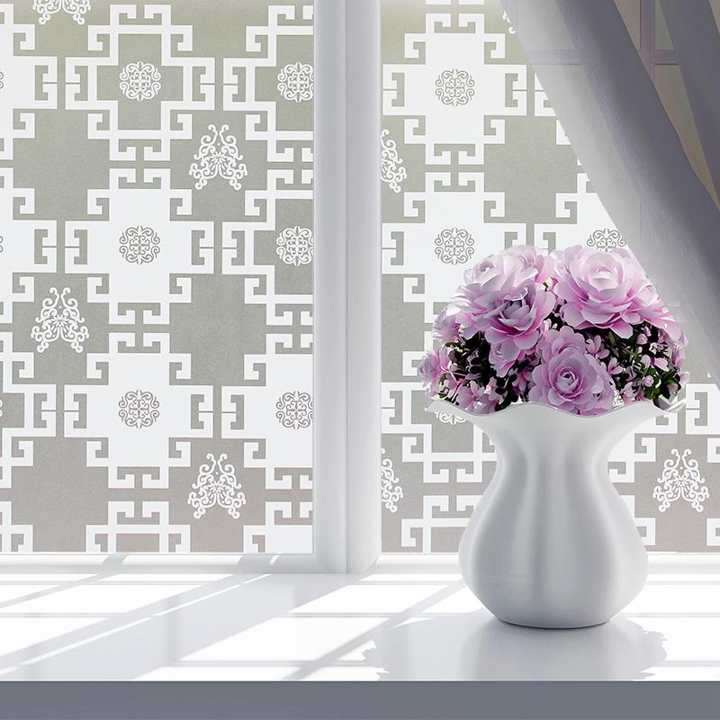 [Lấy mã giảm thêm 30%]Giấy dán kính phòng tắm phòng khách che ánh sáng cửa số [khổ 60cm] - HPGLASS Hình ảnh sắc nét bền đẹp không bay màu