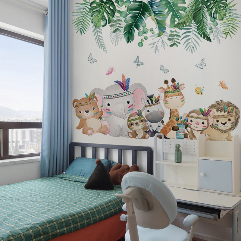Decal dán tường Tranh dán tường Sticker Dán Tường Cho bé ZH95