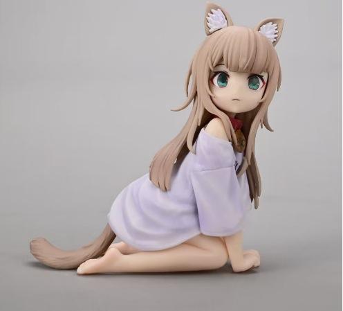 Mô hình nhân vật Anime Nhật Bản Kinako GK Ver. 1/7 Size 12cm - My Cat Is a Kawaii Girl - đồ chơi toy