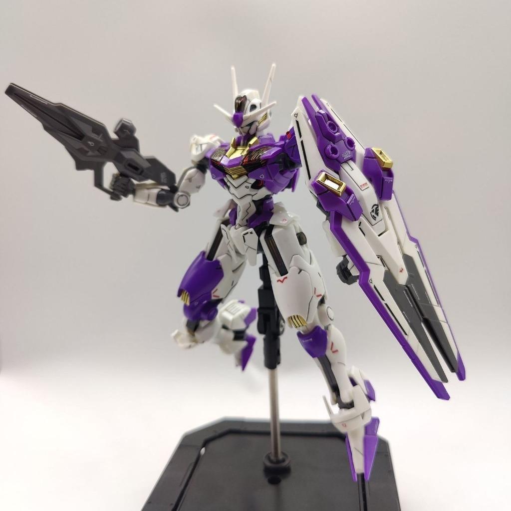 (Tặng Base) Mô hình Lắp ráp HG 1/144 Gundam Aerial (tím) Gunpla đồ chơi Toy