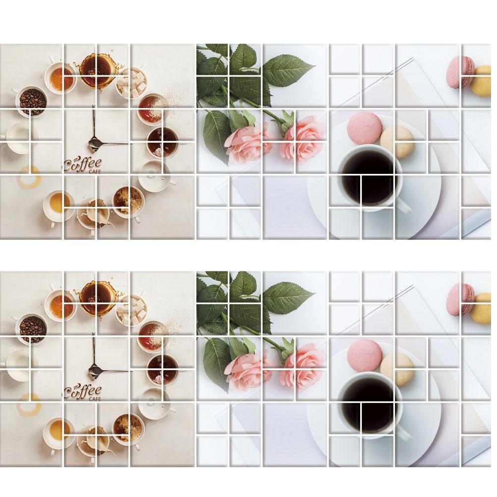 Decal dán tường trang tri CAFÉ SÁNG Khổ 60 x 120 cm