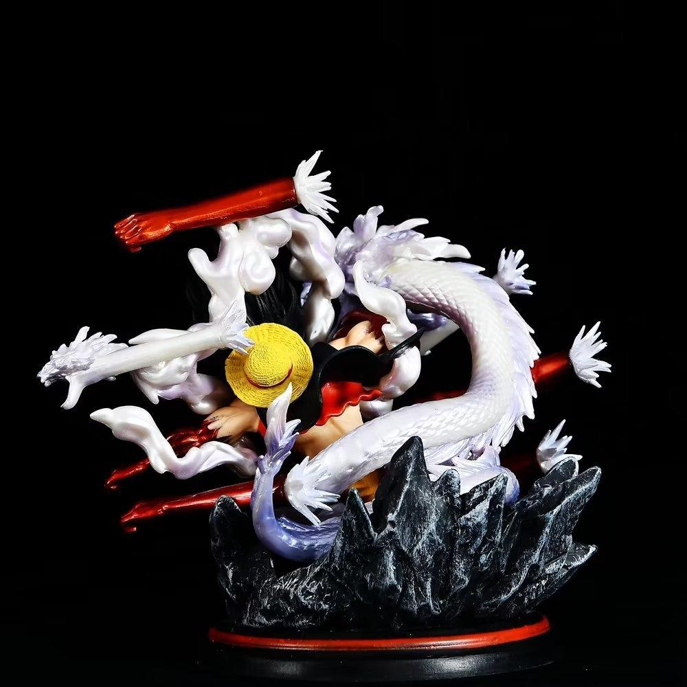 Mô Hình OnePiece Luffy Gear 4 Snake Man 5 tay - Figure One Piece có hộp màu