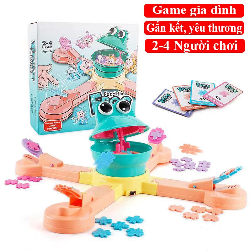 Ếch điện ăn côn trùng , game gia đình giải trí vui nhộn, Hạn chế được việc sự dụng điện thoại