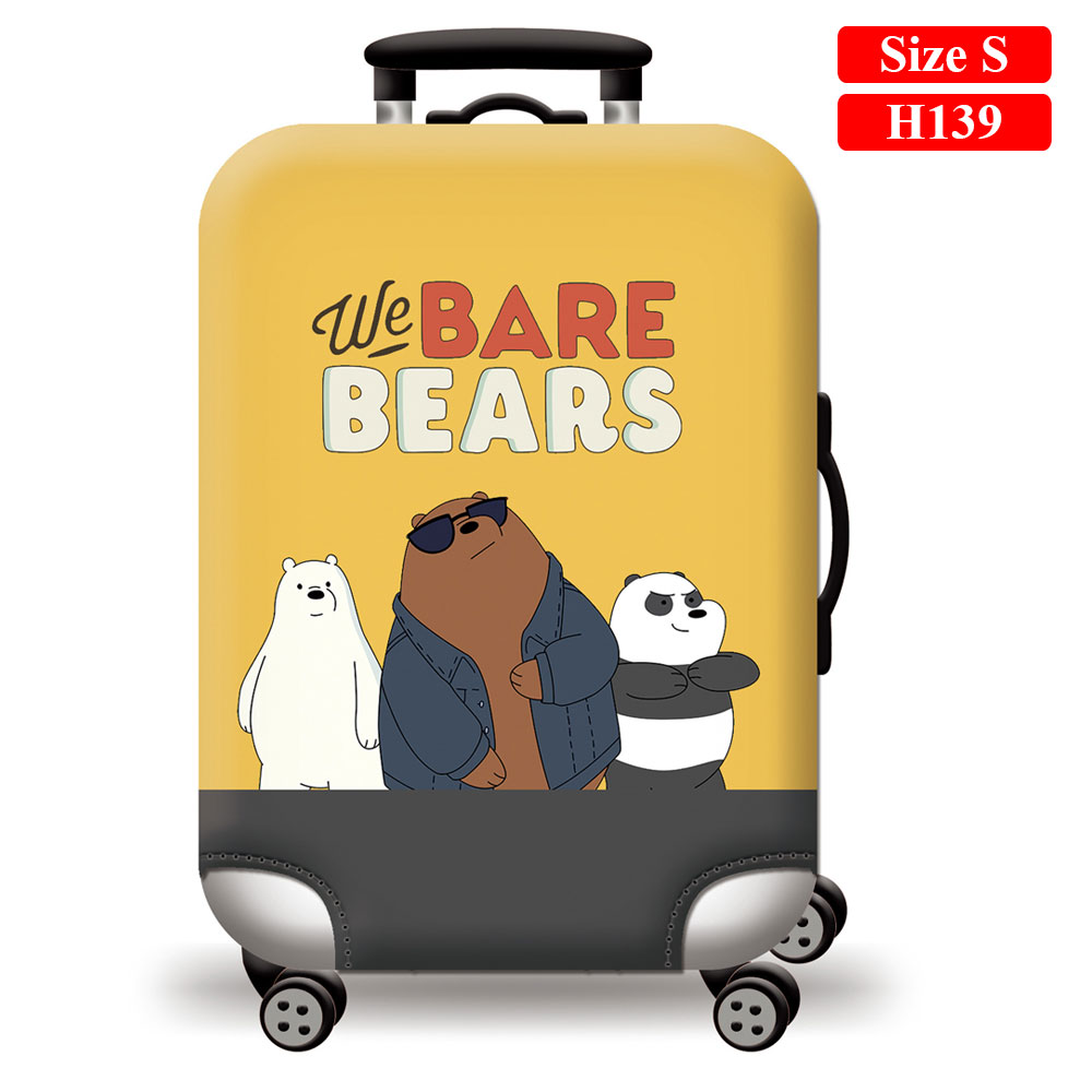 Túi bọc bảo vệ vali -Áo vỏ bọc vali -We are Bears H139 Size S M L XL HPValiOEM