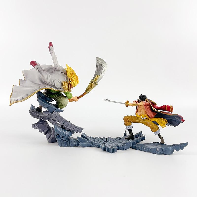 Mô hình One Piece Râu trắng đại chiến Gol D. Roger- Mô hình OnePiece đồ chơi Toy