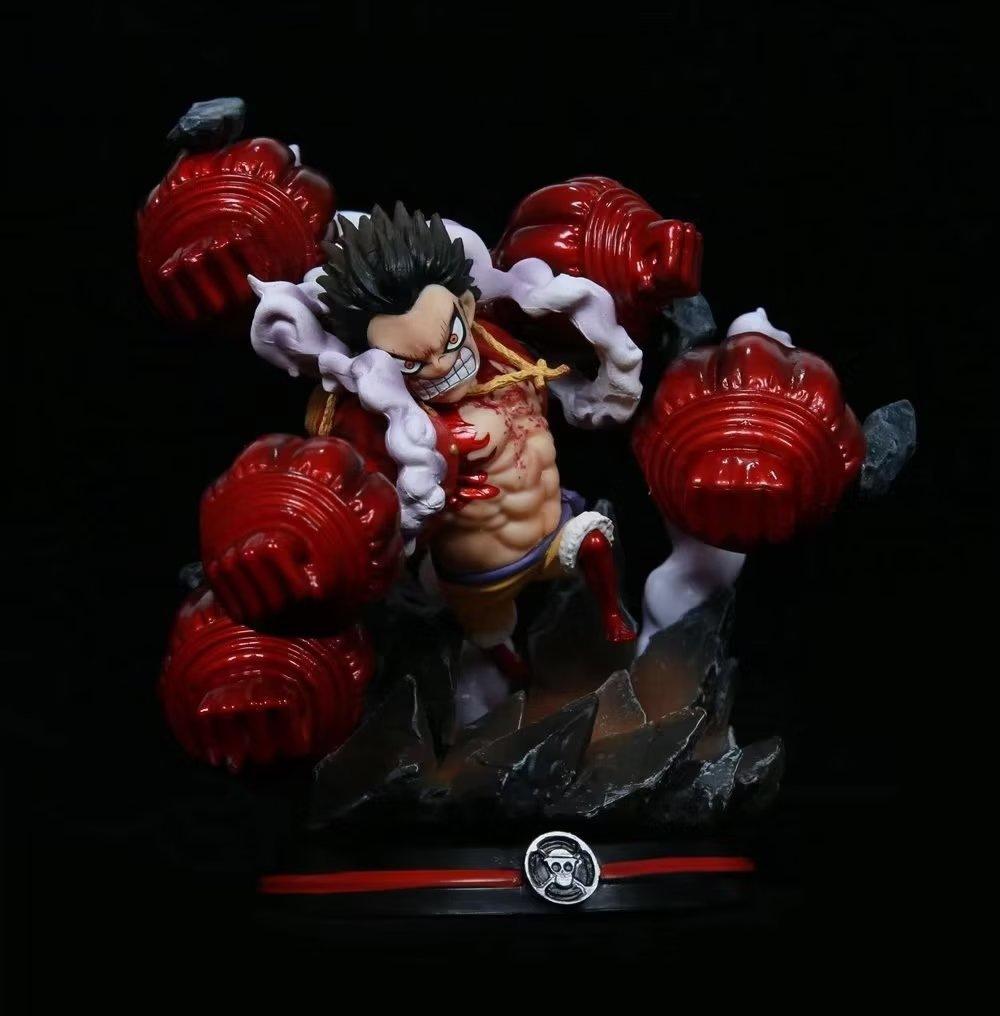 Mô Hình OnePiece Luffy Gear 4 Snake Man 5 tay - Figure One Piece có hộp màu