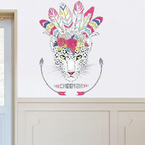 Decal dán tường Chee tah AM9152 framedecals