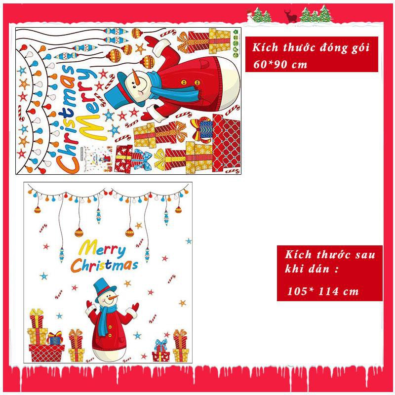 Decal trang trí giáng sinh -SK9091 Decal Giáng Sinh Noel