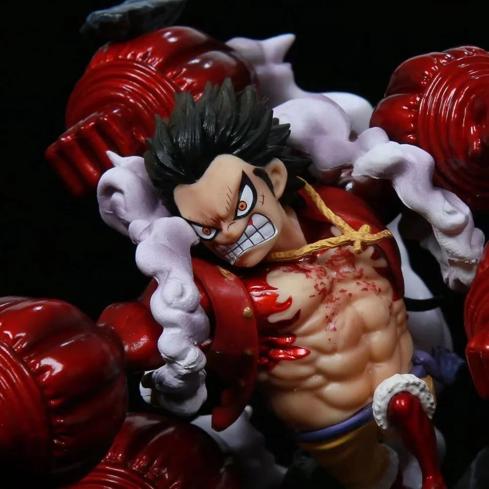 Mô Hình OnePiece Luffy Gear 4 Snake Man 5 tay - Figure One Piece có hộp màu