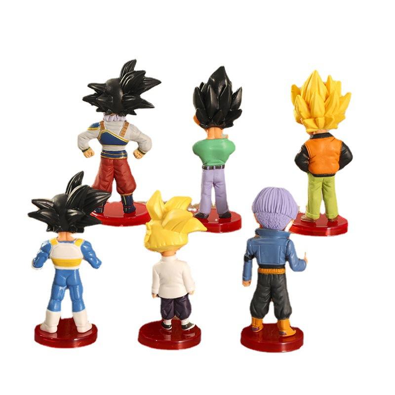 [Combo 06] Mô hình Dragon Ball Combo 06 nhân vật Songoku, Calich, CaDich, combo cao 7.5cm bao nét, Figure Son Goku Dragonball, Đồ chơi toy