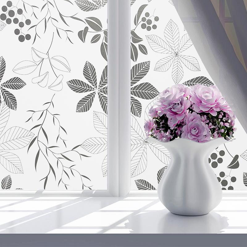 [Lấy mã giảm thêm 30%]Giấy dán kính phòng tắm phòng khách che ánh sáng cửa số [khổ 60cm] - HPGLASS Hình ảnh sắc nét bền đẹp không bay màu