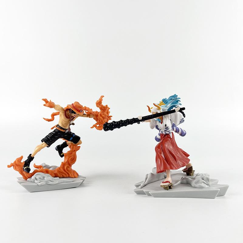 Mô hình One Piece ACE đại chiến Yamato- Mô hình OnePiece đồ chơi Toy