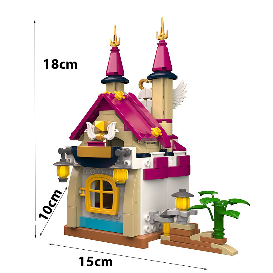 Đồ chơi lắp ráp Robot Kiểu Lego Cho Bé Gái , Bé Trai Create Land Chất liệu nhựa ABS cao cấp Với trên 230 chi tiết