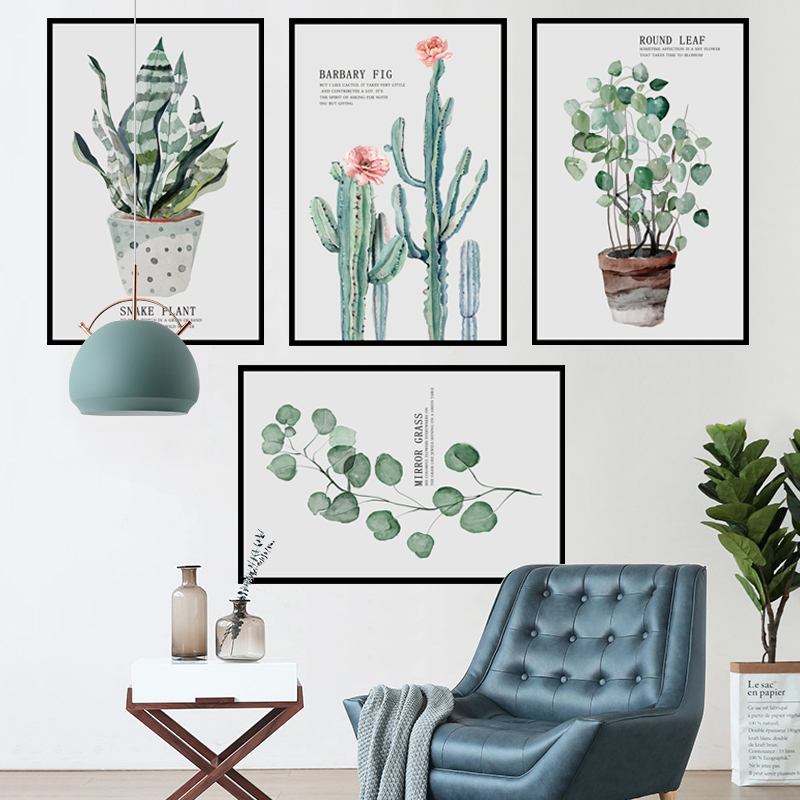 Decal dán tường Sticker dán tường in chất lượng cao có keo mặt sau mẫu hoa lá phong cách Vintage ZH55
