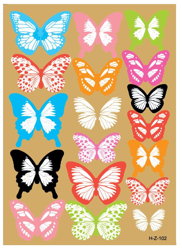 Sticker trang trí đàn bướm H-Z-102 framedecals. Có sẵn keo 2 mặt Không độc hại bảo vệ môi trường Dễ dàng thi công và tháo bỏ Phù hợp dán trên tất cả các bề mặt nhẵn mịn