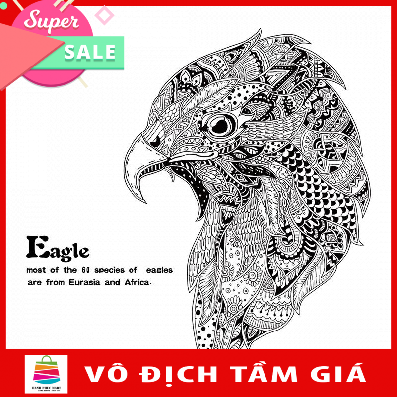 Decal dán tường Eagle AM9155 framedecals
