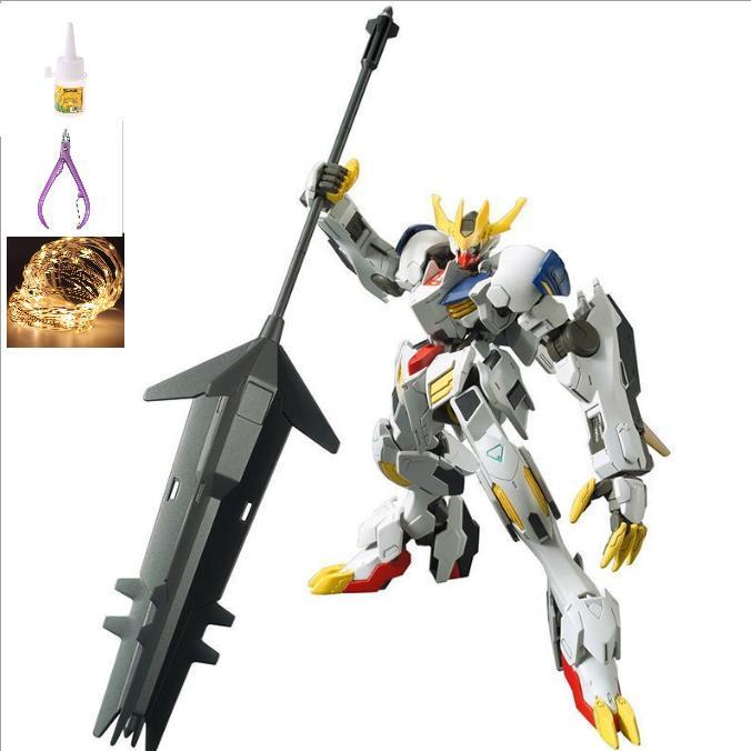 (Tặng Base) Mô hình lắp ráp Robot Gun-dam 1/144 HG Barbatos Lupus Rex đồ chơi lắp ghép