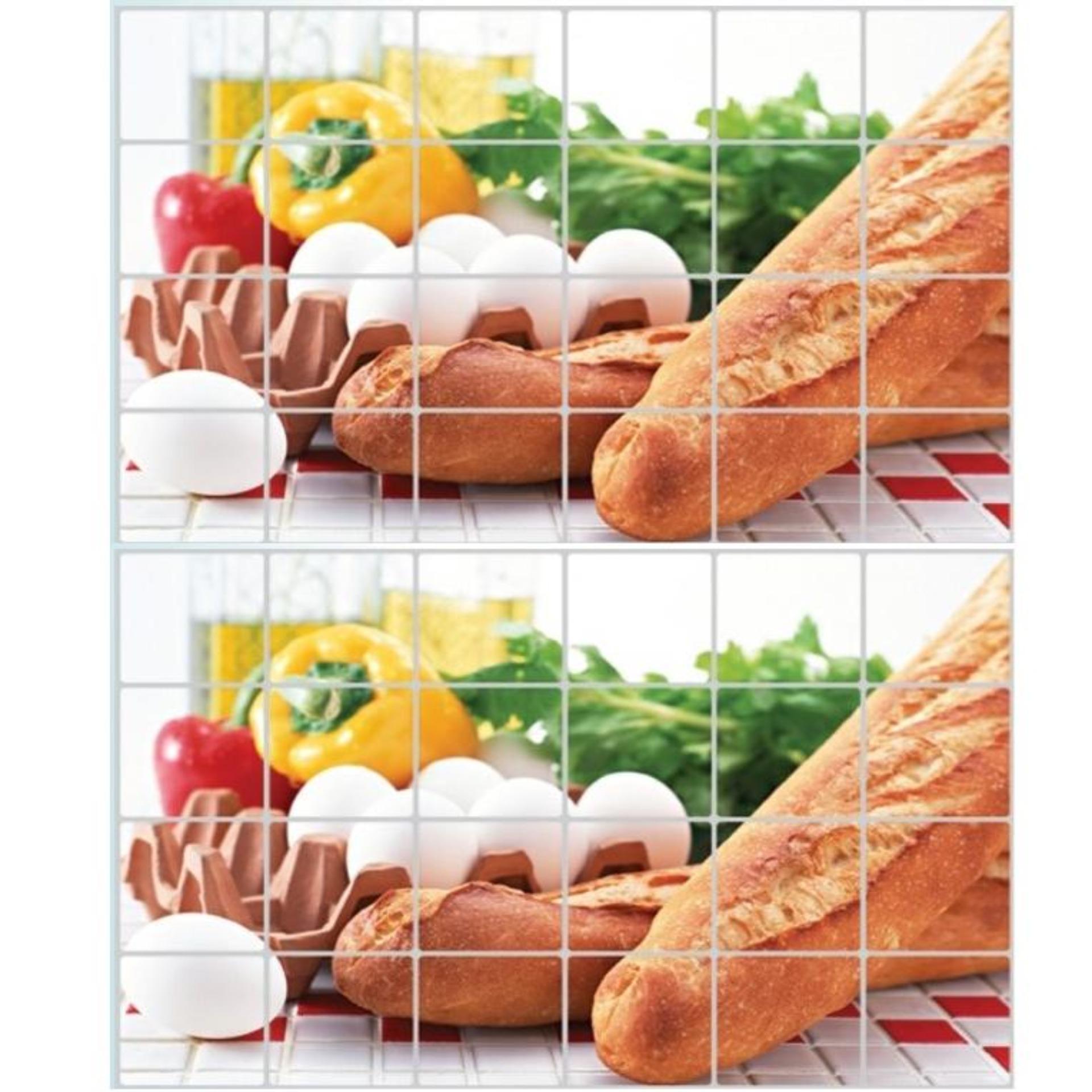 02 Decal dán bếp khổ 60*90 TL931 kitchensticker