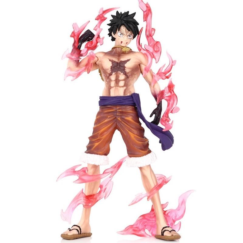 Mô Hình OnePiece Luffy Gear 4 Snake Man 5 tay - Figure One Piece có hộp màu