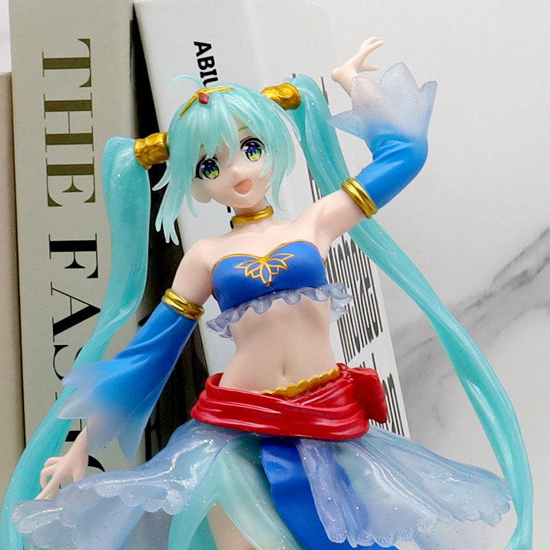 Mô hình nhân vật Anime Nhật Bản TAITO Hatsune Miku trang phục xanh cao 22cm đồ chơi figure, đồ chơi toy