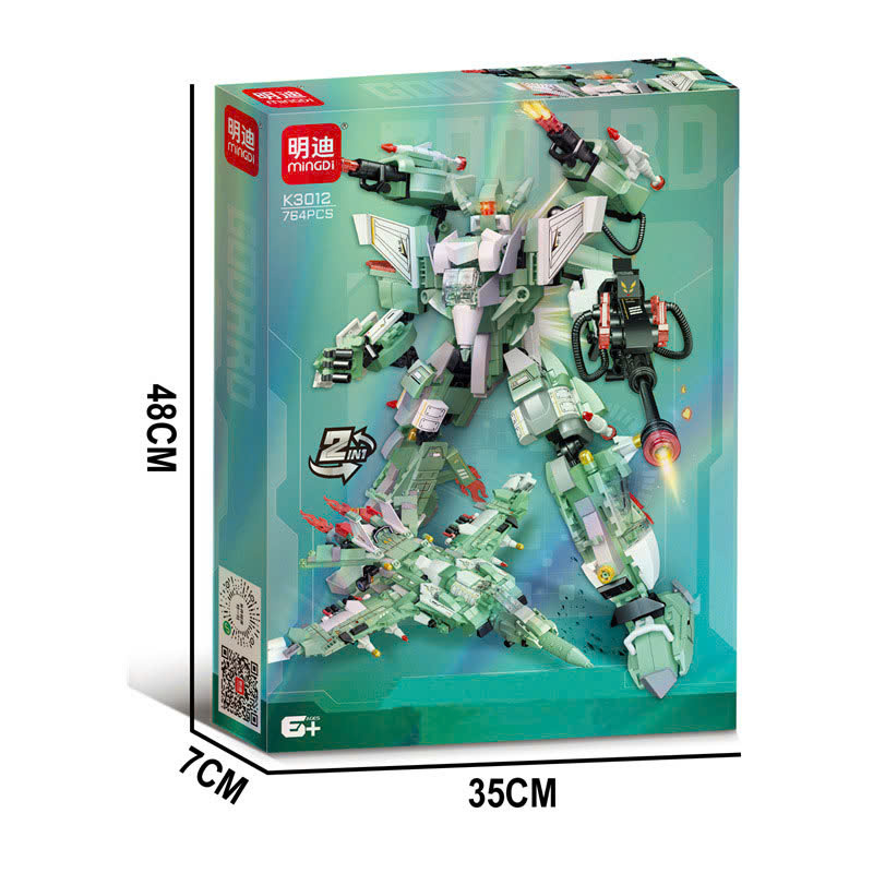 [Hơn 700 chi tiết] Đồ chơi lắp ráp ROBOT biến hình 2 in 1. Máy bay xe tank, tàu chiến, Xe chiến đấu hộp cực đẹp