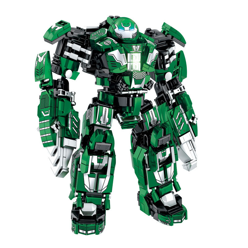 [HCM]Đồ chơi lắp ráp kiểu Lego lego robot Iron Man Xanh Với 765 Chi tiết nhựa ABS Cao cấp