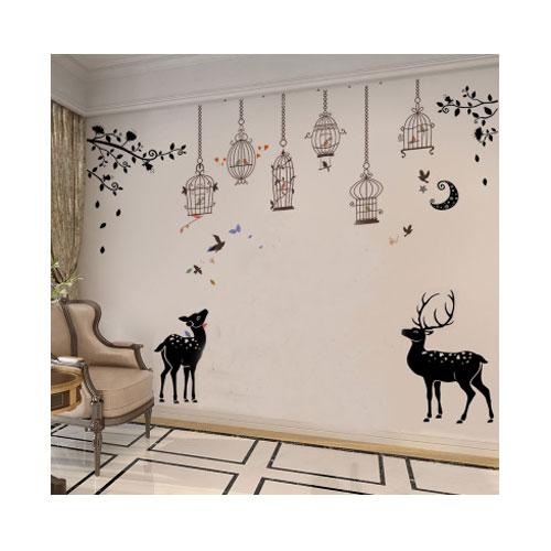 [Size lớn ]Decal dán tường Nice Place SK9088-SK9081 framedecals