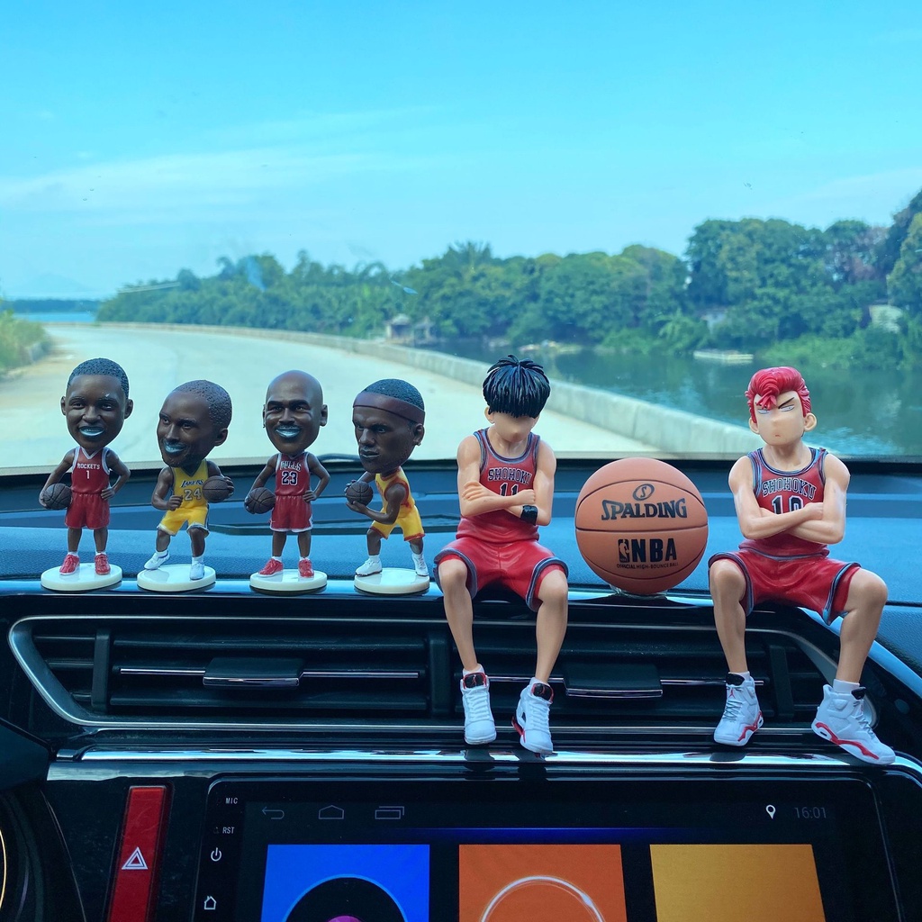 Mô hình nhân vật truyện bóng rổ Slam Dunk, Sakuragi ,Rukawa cute figure