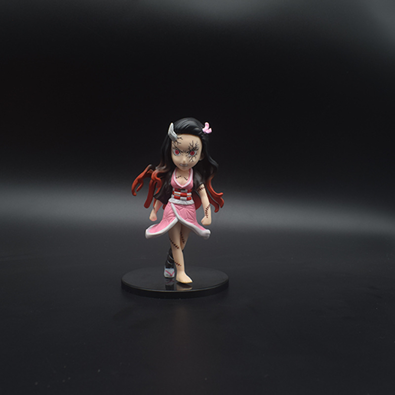 Mô hình Tanjirou, Nezuko, Zenitsu, Inosuke, Uzui,thượng huyền lục Guytaro cao 14cm Figure Kimetsu No Yaiba