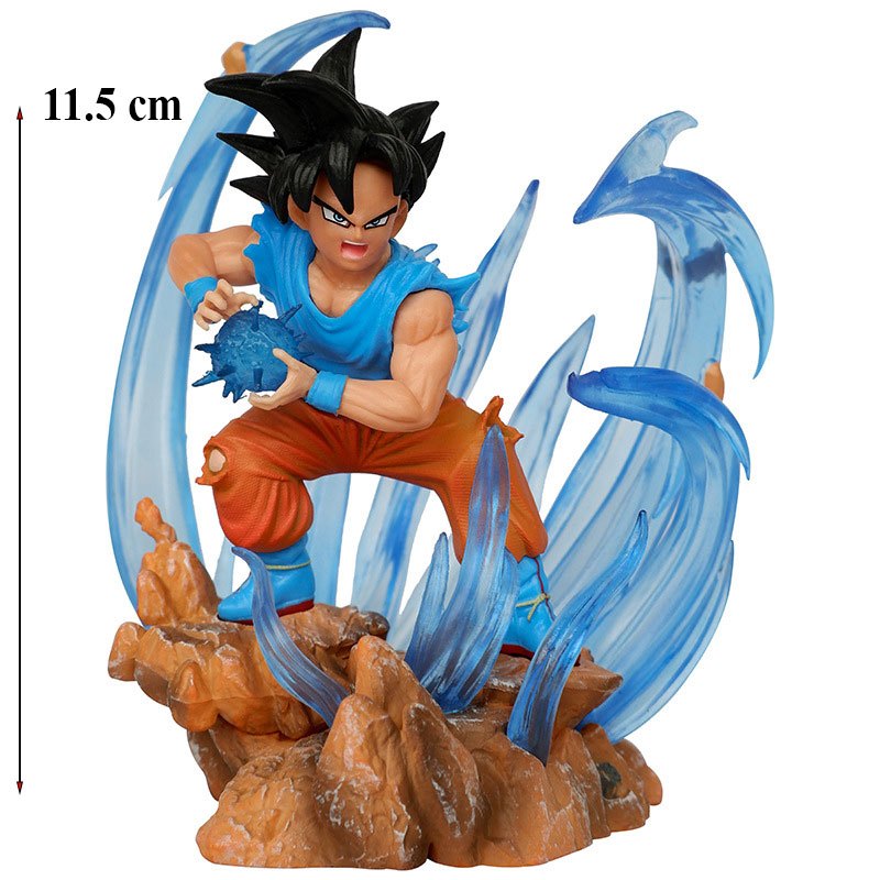 Mô hình Dragon Ball SonGoku Kamejoko quả cầu màu xanh , figure mô hình 7 viên ngọc rồng dragon ball