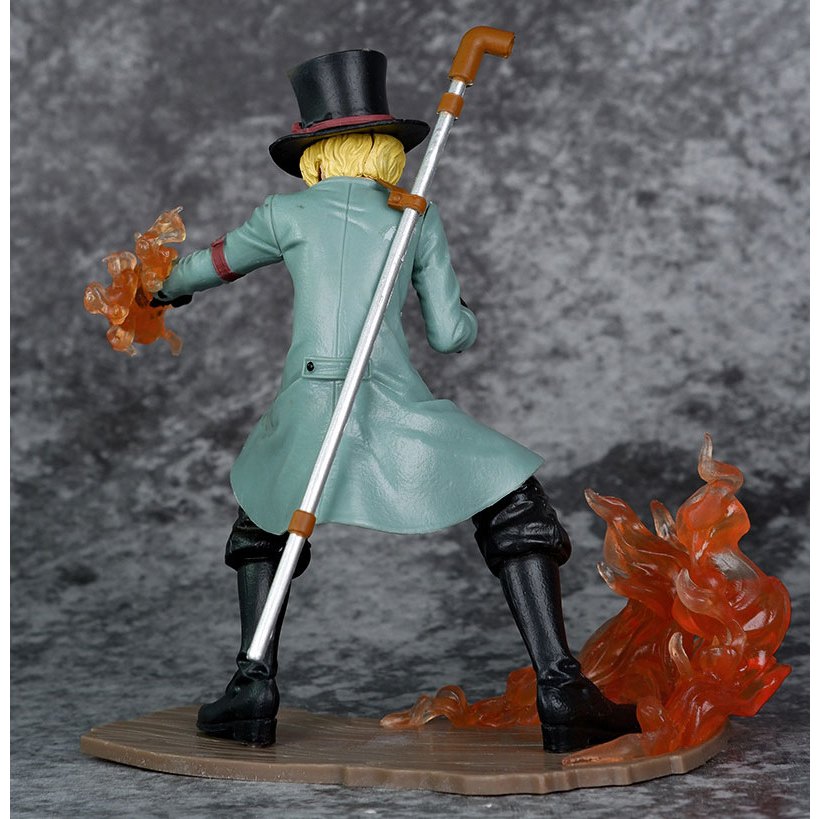 Mô hình nhân vật One Piece Sabo Portgas và ACE rực lửa cao 15 cm