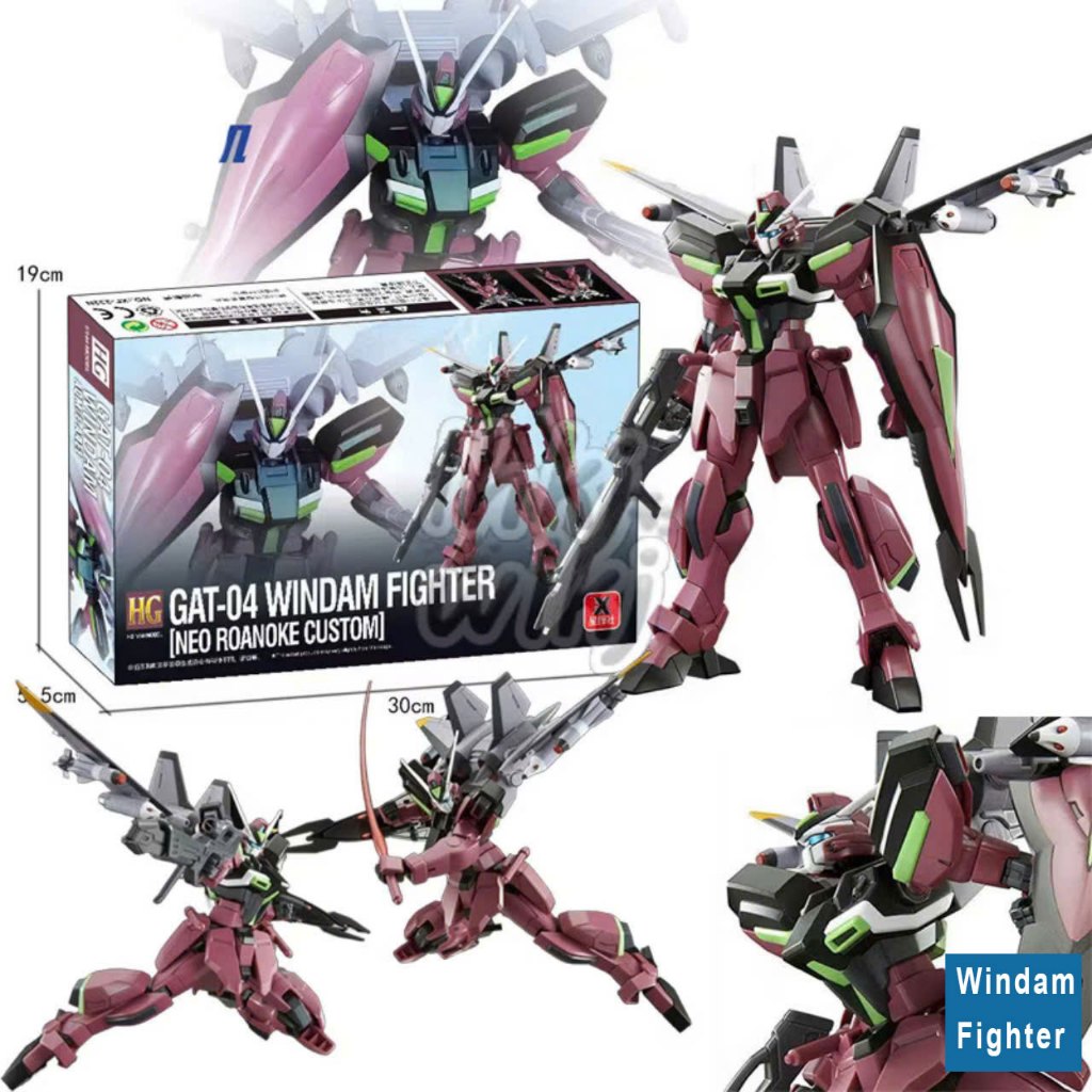 Mô hình Robot Gundam Windam Neo RoaNoke Custom HG 1/144 Chất liệu nhựa siêu đẹp