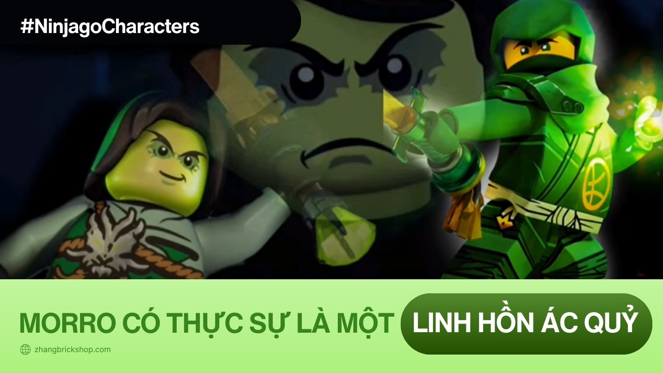 NINJAGO CHARACTERS: MORRO CÓ THỰC SỰ LÀ MỘT LINH HỒN ÁC QUỶ?