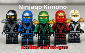 NINJAGO KIMONO: BỘ SƯU TẬP NINJA MINIFIGURE MÙA 2 KHÔNG THỂ BỎ QUA